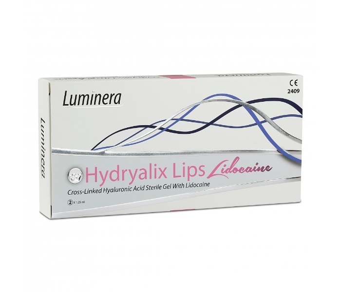 Luminera Hydryalix Lips with Lidocaine 2x1.25ml