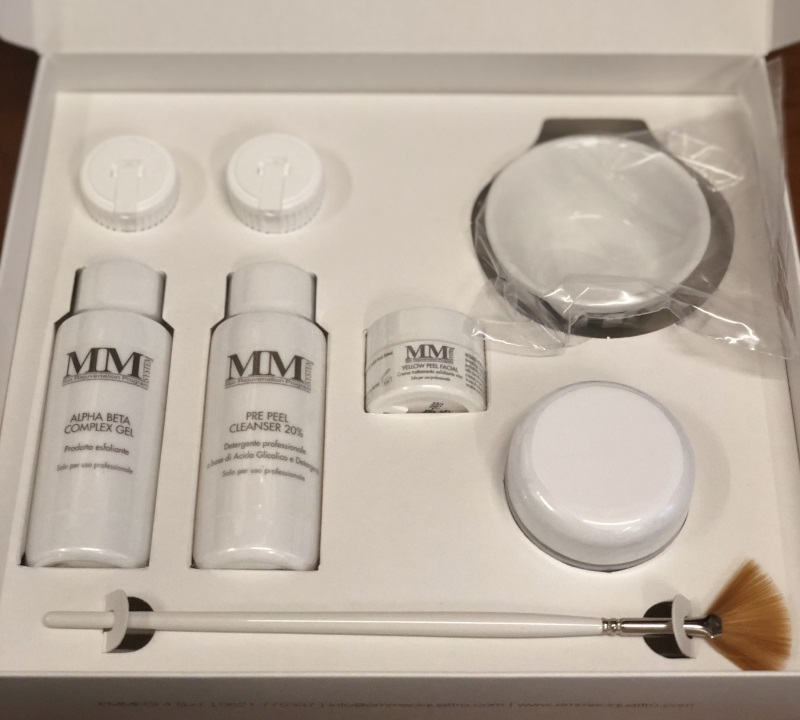 Yellow Peel Facial kit