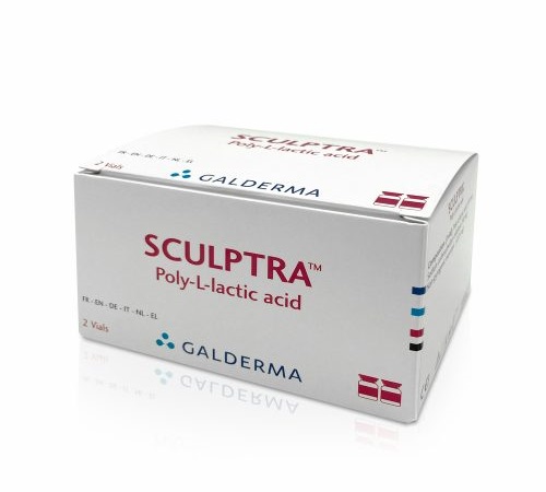 Sculptra ( Poly-L-lactic acid) 2 vials x 367.5mg5ml